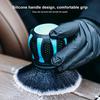Reusable Design Car Detailing Brushes Ergonomic Grip Detailing Dusting Tool  Leather Surfaces