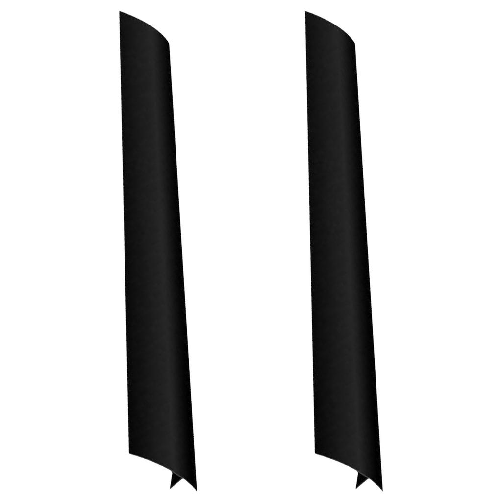 2Pcs Smooth Shiny Back Silicone Stove Gaps Cover Non Slip Lip Design Gap Filler for Kitchen Countertop Stovetop Dishwasher Sink