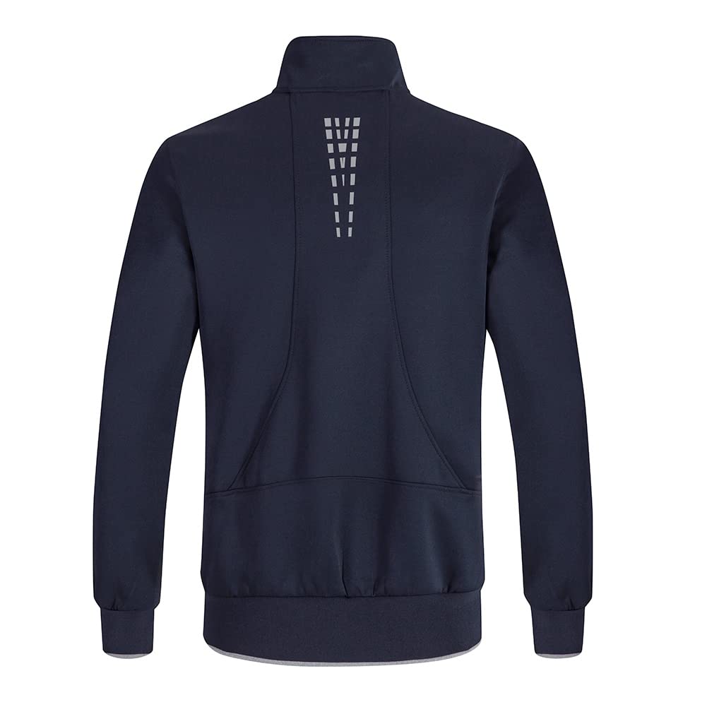 [Gopune] Men's Tracksuit Set Top & Bottom Sportswear Training Running Jogging Pants Outdoor Loungewear Casual Wear Blue 2XL