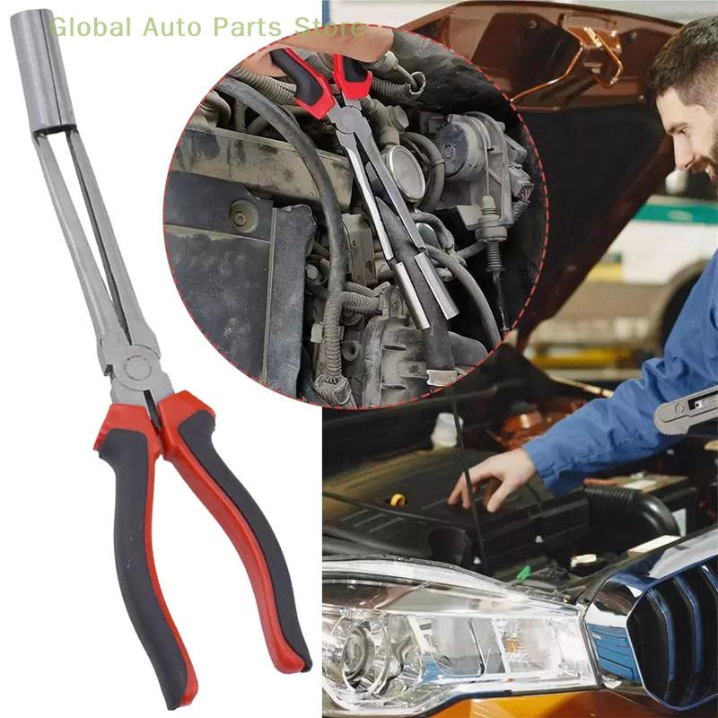 Car Spark Plug Wire Removal Pliers Tool High Voltage Cylinder Cable Removal Clamp Tool Spark Plug Boot Removal Hand Tools
