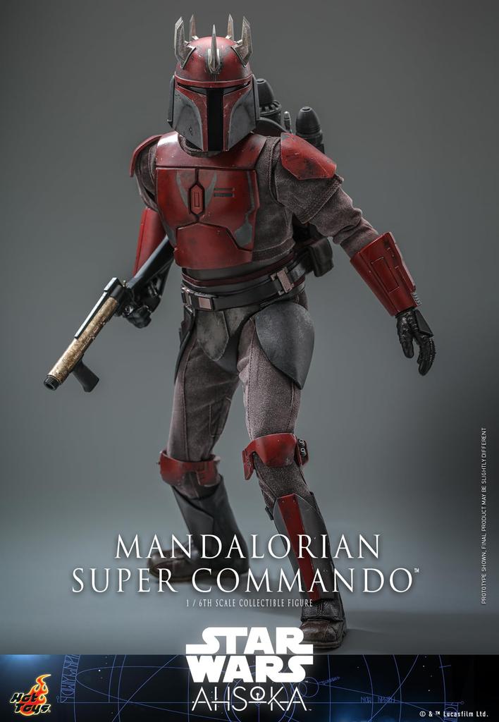 Television Masterpiece Star Ahsoka Mandalorian Super Commando Scale Figure Wars 1/6