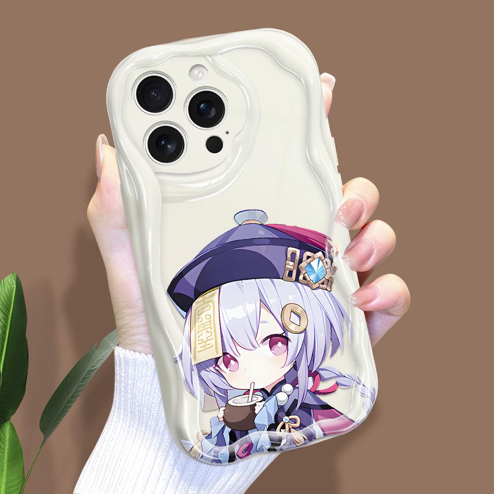 For iPhone 16 15 14 Samsung S25 S24 S23 A06 A13 A14 A15 A16 A55 Redmi 14C 13C Note 14 13 12 Cartoon Characters Design Full Lens Protect  Phone Case