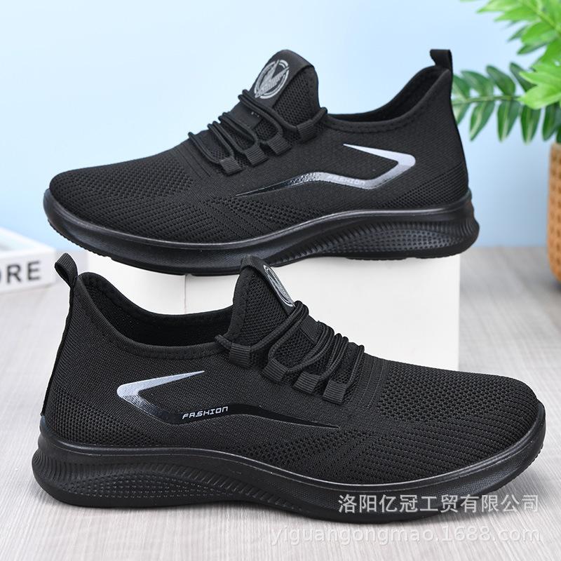 Fashion man shoes casual sneaker Breathable Mesh sneaker Non-slip men's summer sneakers cheap shoes