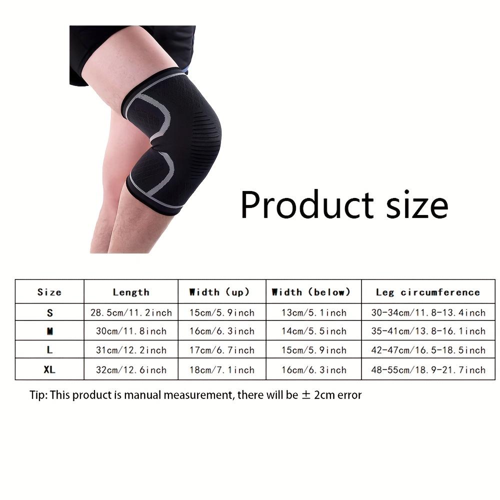 2pcs Elastic Knee Support - Breathable Comfortable Warm Knee Brace | Unisex for Men & Women | Suitable for & Daily Life