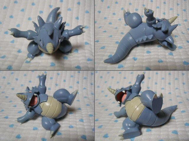 TAKARA TOMY 3D Encyclopedia 8 Figures Production Pokémon Pokémon Vol. (2 Figures) [Rhyhorn & Rhydon] @Early