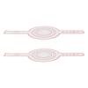 2pcs Bread Sling Silicone Heat Resistant Reusable Anti Stick Bread Baking Mat for Cooking Red
