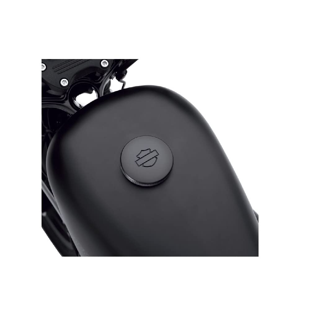 Harley Davidson 61100126A Diamond Black Collection Fuel Cap