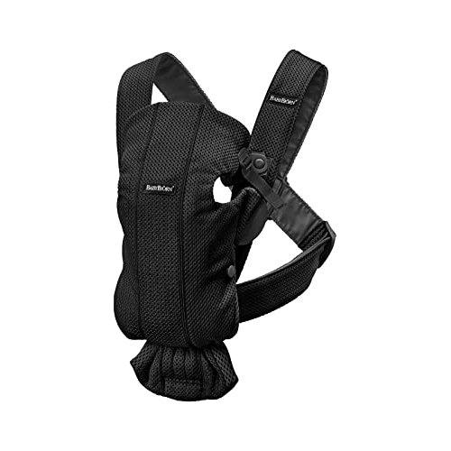 BabyBjorn Baby Carrier MINI Woven Vintage Indigo for Newborns 0 To 12 Months