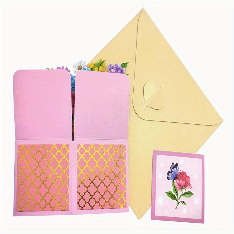 

3D-поп-открытки, забавные открытки на День матери от дочерей к сыновьям, поздравительные открытки ко дню рождения матери с поздравительными открытками и конвертами 1set