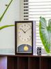 Reloj de Pared Retro Wonder Ainobia Ormi Reloj de Madera Silencioso con Péndulo