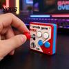 Arcade Game Panel Decor Switch Wall Decoration, Retro Control with Movable 90s Rocker, Mount for E-Sports Room Buttons