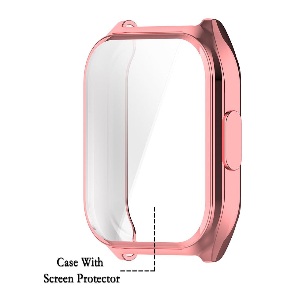 Etui til Haylou Watch 2 Pro / LS02 Pro med skjermbeskytter til klokken Skall Myk og slitesterk TPU Full dekning Tilbehør