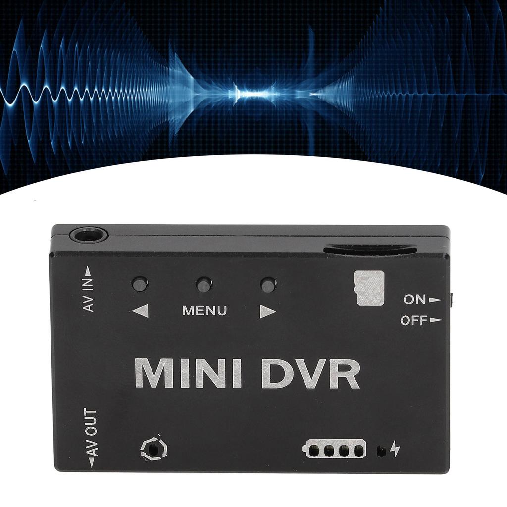 Mini FPV DVR Module NTSC PAL Switchable Built in Battery Video Audio FPV Recorder for RC Models