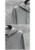 TIME BREATHE Men's & Women's Autumn Water Ripple Hoodie Jacket Set