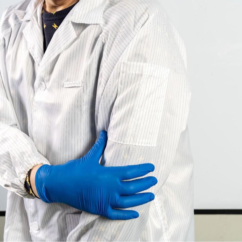 Anti-static Hooded Lab Coat and Dust-free Cleanroom Suit Set