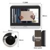 Apartment Door Peephole Camera with Wide Angle Lens & 4 3 Color Screen