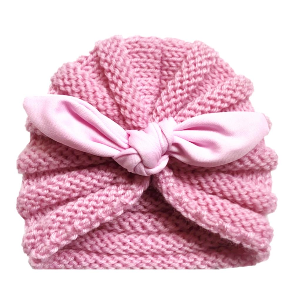 2022 Kids' Knitted Rabbit Ear Wool Hats for Autumn/Winter