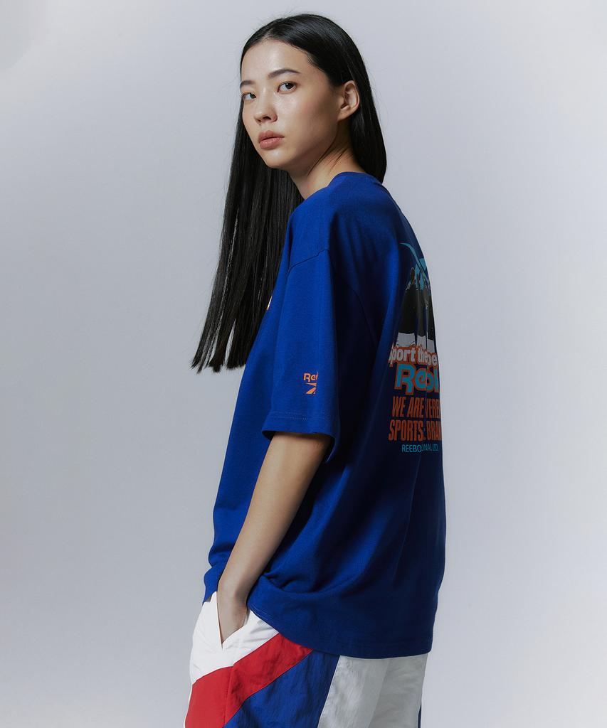Reebok Team Sports Graphic T-Shirt - Blue