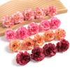 10Pcs Silk Rose Artificial Flowers for Home Decor Wedding Decoration Supplies DIY Bride Crafts Wreath Accessories Fake Flowers