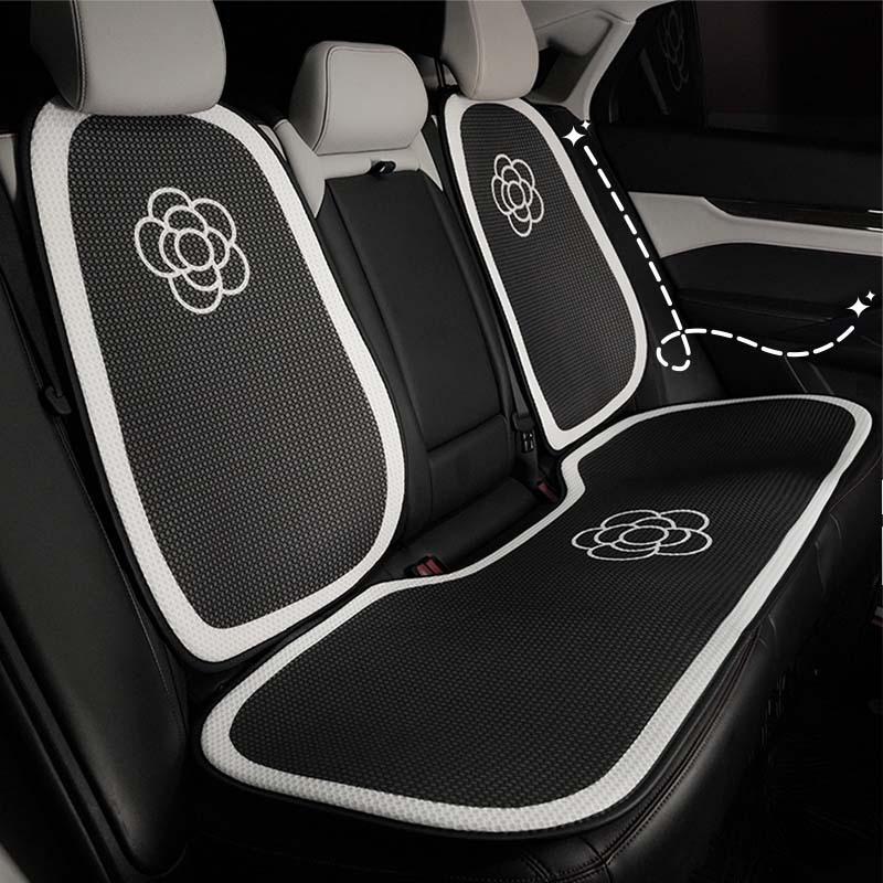 Classic Camellia Non-Slip Car Seat Cushion - Comfortable, Universal for All Seasons