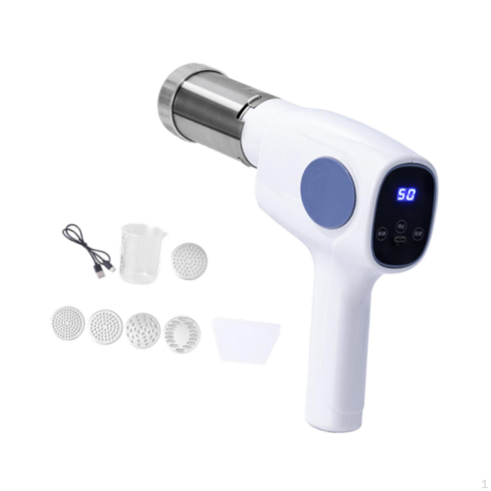 

Cordless Noodle Press for Home Use, Electric Pasta Maker Italian Dishes білий