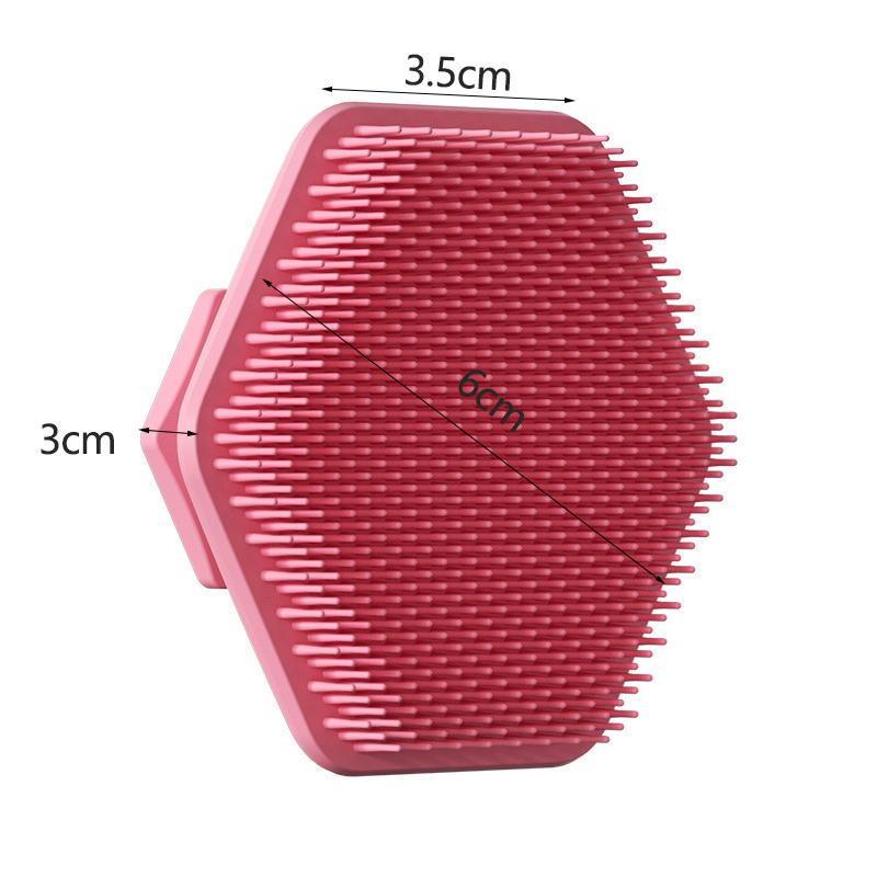 Facial Cleaning Brushes Scrubber Silicone Miniature Face Deep Clean Shave Massage Face Scrub Brush Face Cleaner For Men