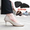 1 Pair High Heel Toe Plug PU Shoe Insert Big Shoes Toe Front Filler Cushion Pain Relief Protector Shoes Accessories