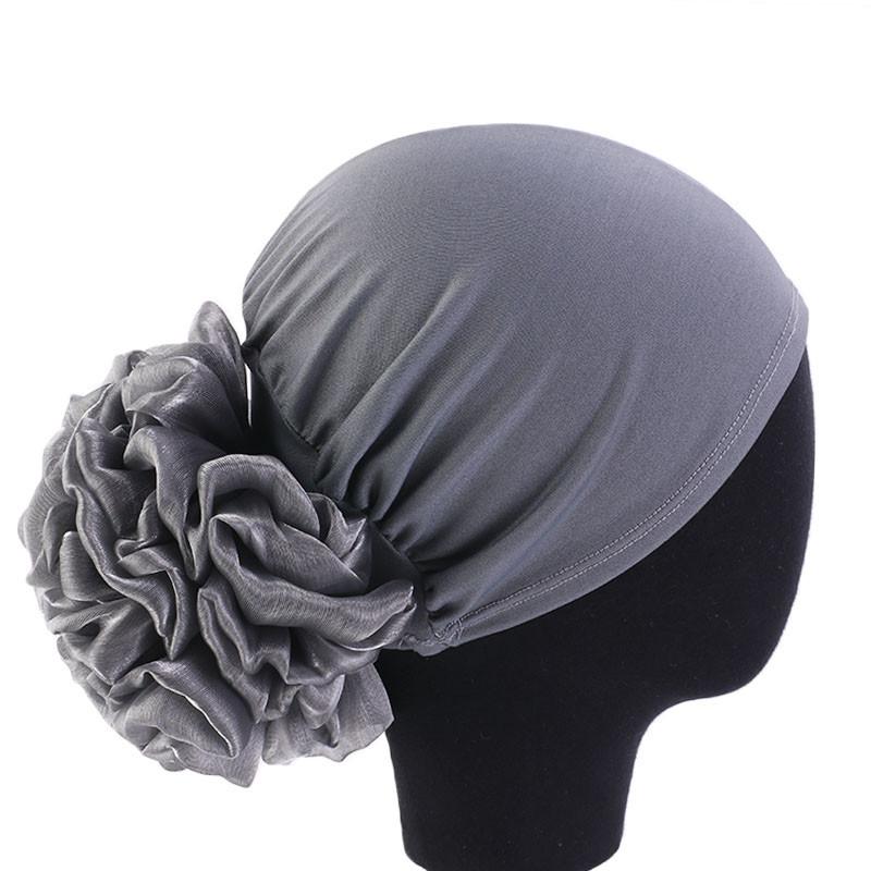 Caciula Turban De Flori De Matase De Lapte Stil Primavara Si Toamna Tjm -262