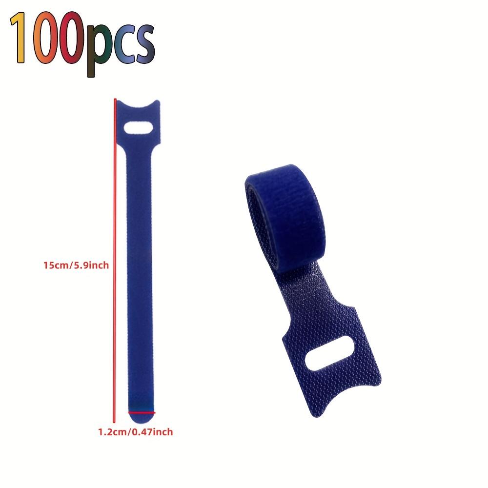 Releasable Cable Ties Plastics Colored Reusable Cable Ties Nylon Loop Wrap Zip Bundle Ties Cable Tie Wire