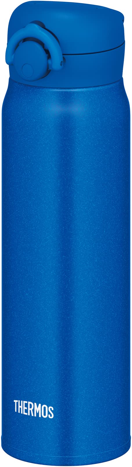 

Thermos Water Bottle Vacuum Insulated Mobile Mug 600ml Metallic Blue MTB JNR-603