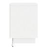 White Nightstand 39 x 34.5 x 50 cm Engineered Wood