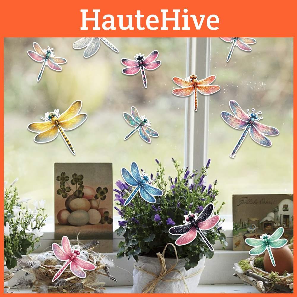 Insect Birthday Spring Theme Wall Stickers With Dragonfly Designs For Party Kids