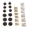 24pcs Engine Undertray Fasteners Clips Screw MC3003 Replacement for Benz C‑Class W203 W204 CL203
