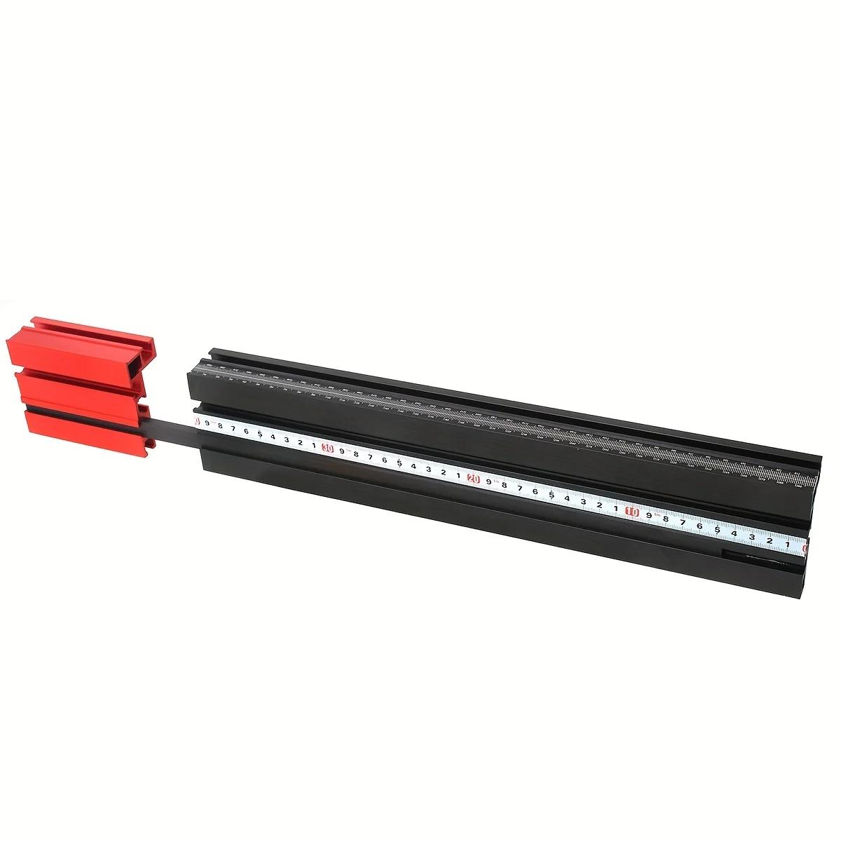 

1Pc 75 Type Telescoping Aluminum Profile Router Fence T-Track Table Saw Fence Woodworking T-Slot Miter Track Fence 50-87CM 1PCs