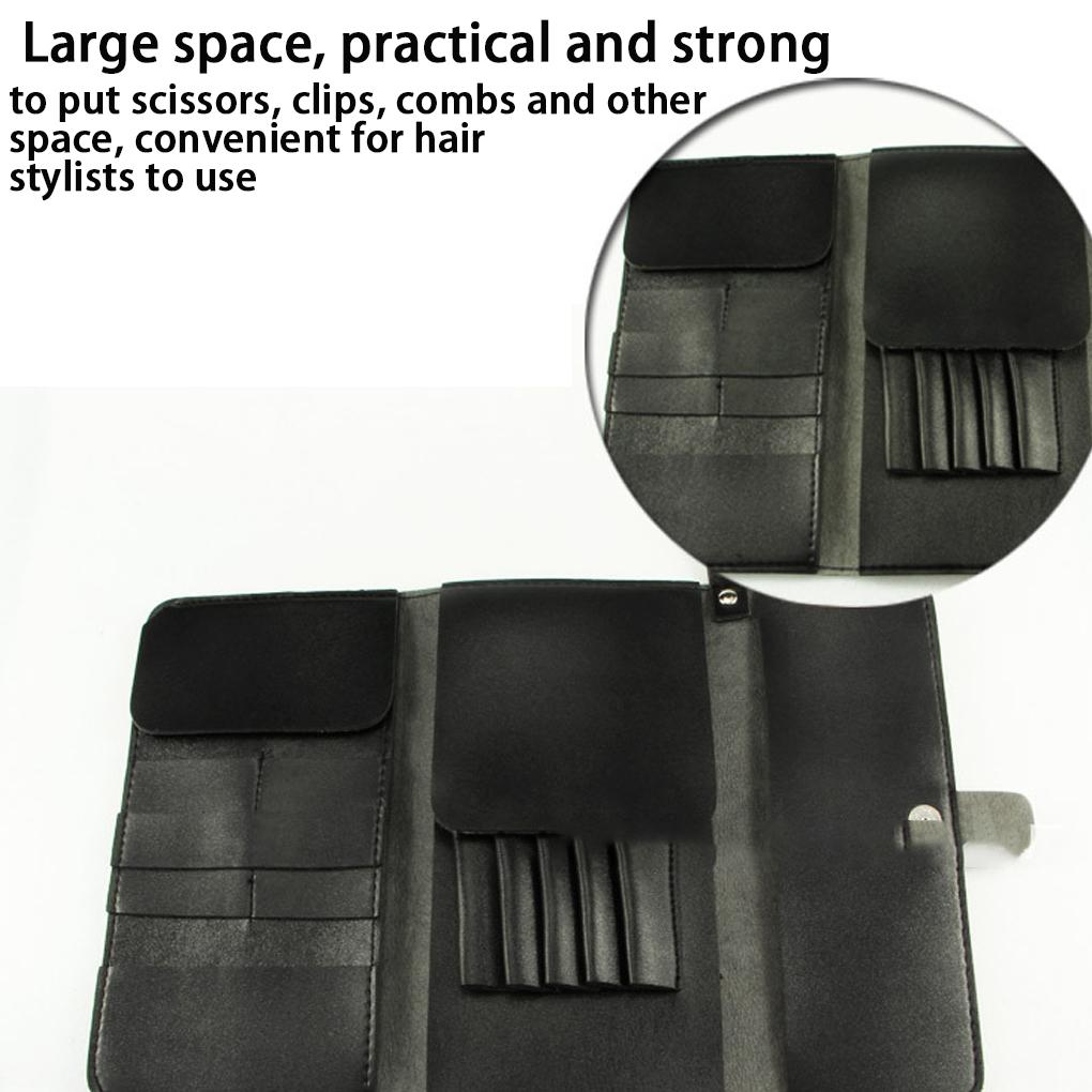 2025 New Hairdresser Bag Salon Scissors Holder Shears Bag Clutch Handbag Tool Organizer Hair Clip Comb Storage Pouch Baber Kit