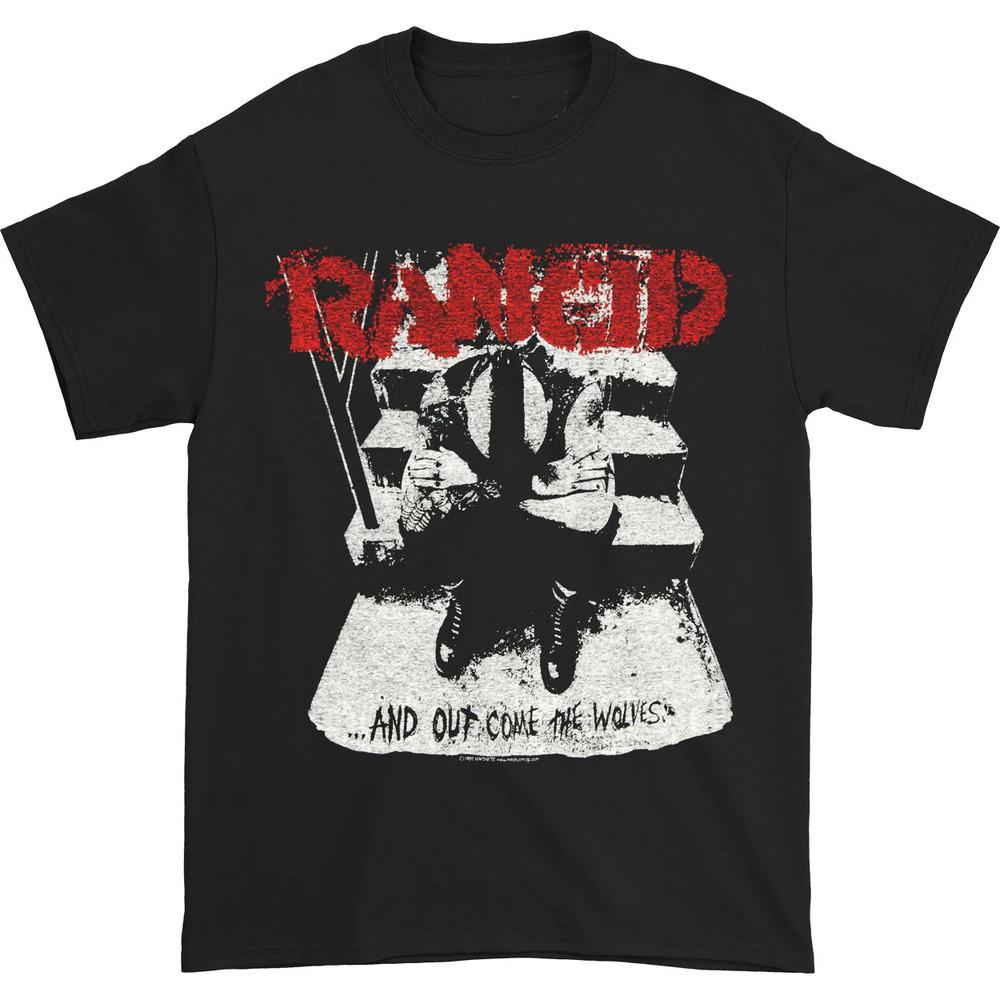 Rancid And Out Come The Wolves T-Shirt Classic Unisex Black S-5XL 1J0431 Unisex T-Shirt