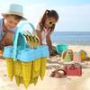 8-Piece Children's Baby Castle Beach Toy Set Large Outdoor Seaside Sand Pool Water Play Snow Mold