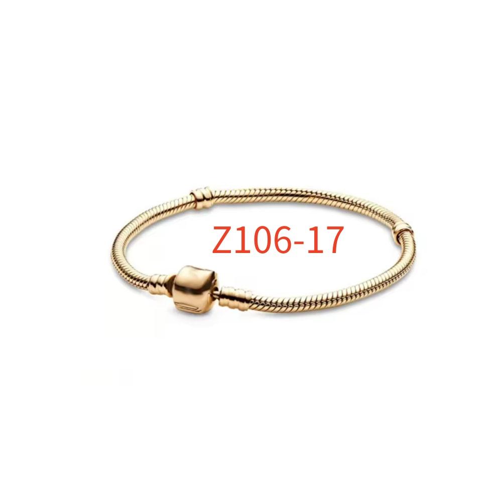 Golden Roses, Bow Beads, Leaves, Sun And Moon Pendant Suitable For European Original Bracelet Diy Exquisite Jewelry Copper