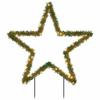 VidaXL Luminous Christmas Star Decoration with Stakes 115 LEDs 85 Cm 357724