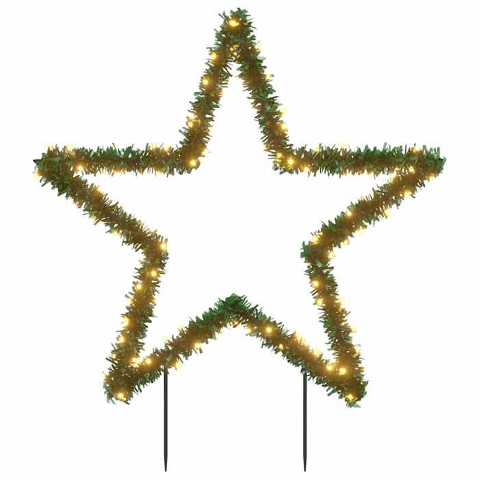 VidaXL Luminous Christmas Star Decoration with Stakes 115 LEDs 85 Cm 357724