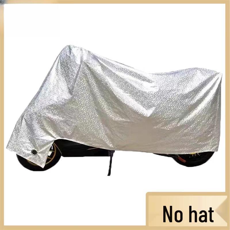 Mi Ling Aluminum Film Motorcycle & Electric Bicycle Dust Cover XXL