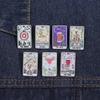 Tarot The Fool Love Donut Glass Cup Magician Empress Emperor Badges Brooch Enamel Pins Label Bag Backpack Hat Jewelry