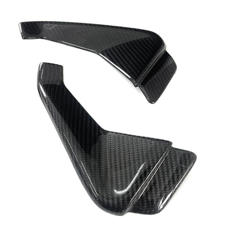 Authentic Motorcycle Front Lip Wind Wing Cover Real Carbon Fiber Cone Aerodynamics Fairing Spoiler For Aprilia RS 660 -2024