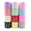 6cm Star Mesh Lace Fabric Eyelet - 25 Yards for Bow, Hair Clip Accessories