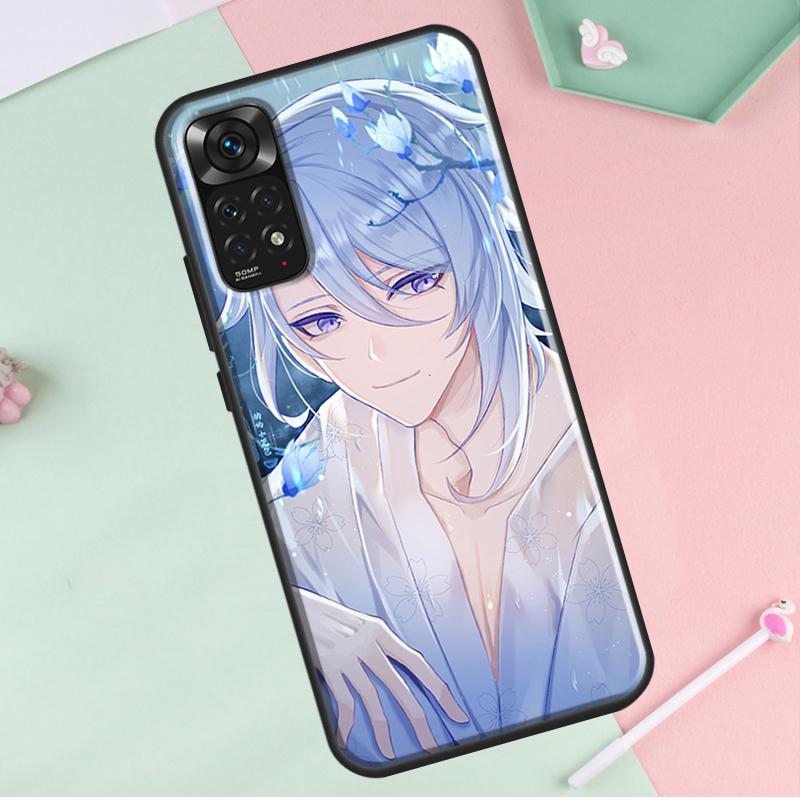 Kamisato Ayato Genshin Impact Für Redmi Note 12 Pro Plus Hülle Für Redmi Note 10 8 9 11 Pro 12S 11S 10S 9S 9C 10C 12C Hülle