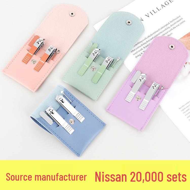 4-Piece Nail Clipper & Manicure Set with Custom Logo