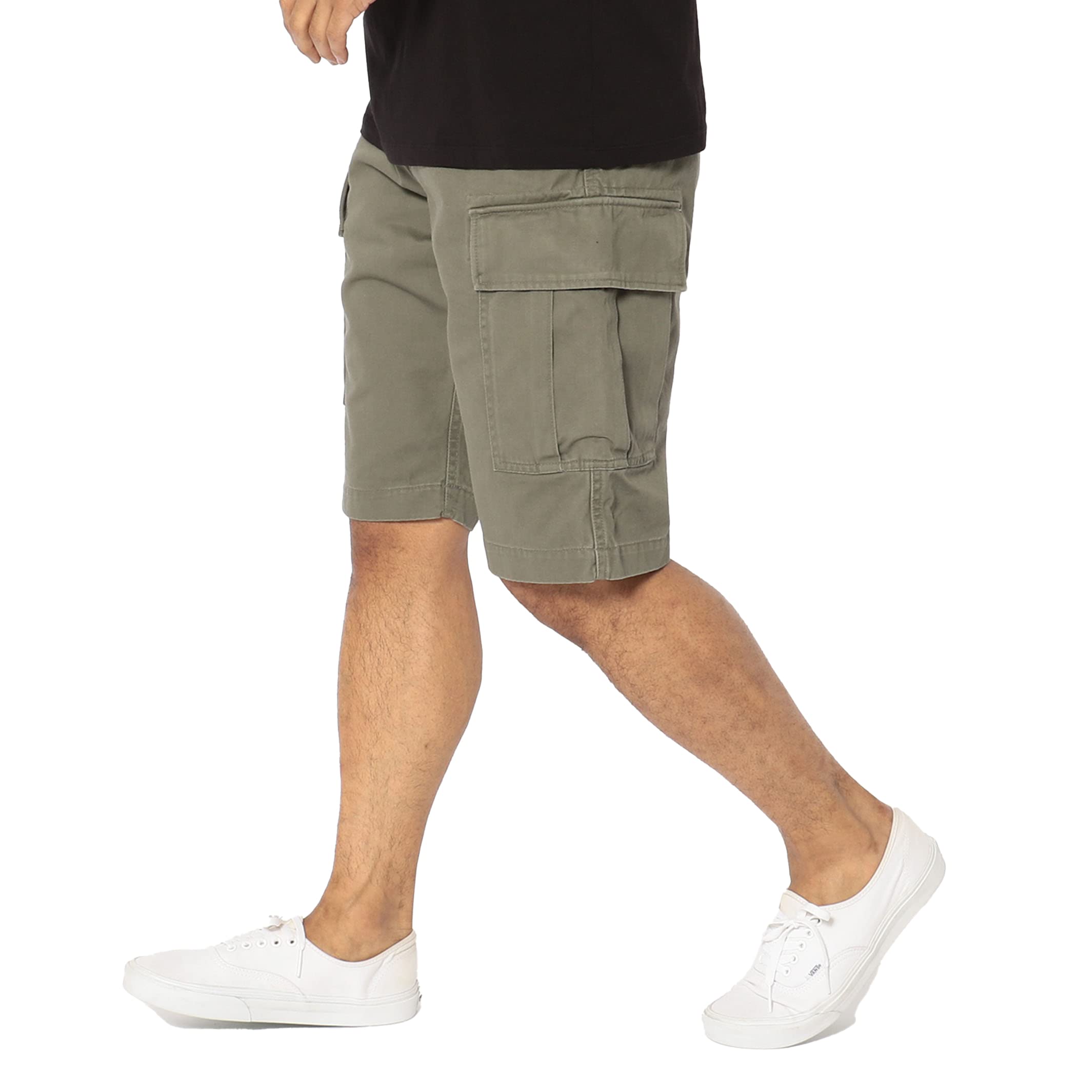 AVIREX BASIC FATIGUE SHORTS 6126131 XL olive