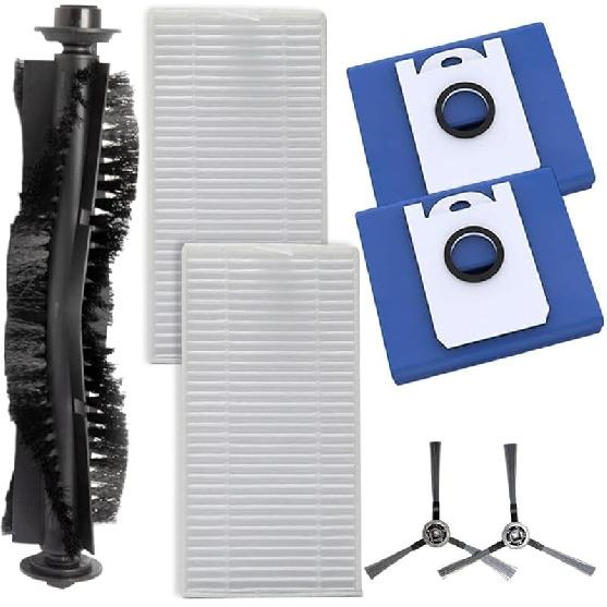 

Комплект запасных частей Набор аксессуаров для пылесоса Основная щетка Боковые щетки Фильтры Мешки для пыли для bObsweep для моделей Ultra-Vision для RC400, Робот A