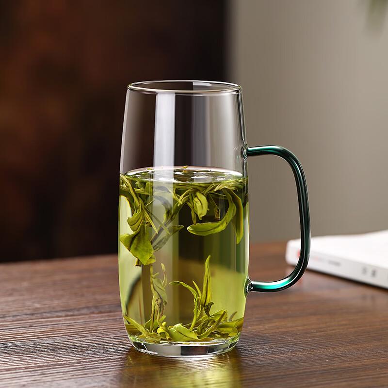 Fuzhao High Borosilicate Glass Tea Mug with Handle
