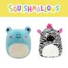 Stuffed Toy Squishmallow Frog Zebra Plush Doll Animal Pillow Gift Home Decor